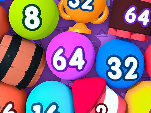 دمج الفقاعات 2048