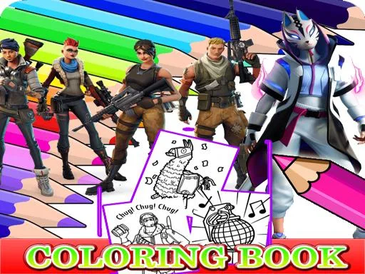 كتاب تلوين فورتنايت