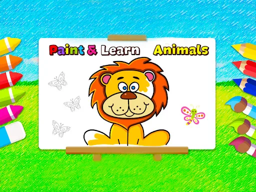 لوّن وتعلّم الحيوانات
